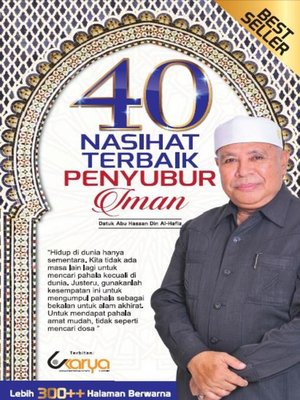 cover image of 40 Nasihat Terbaik Penyubur Iman